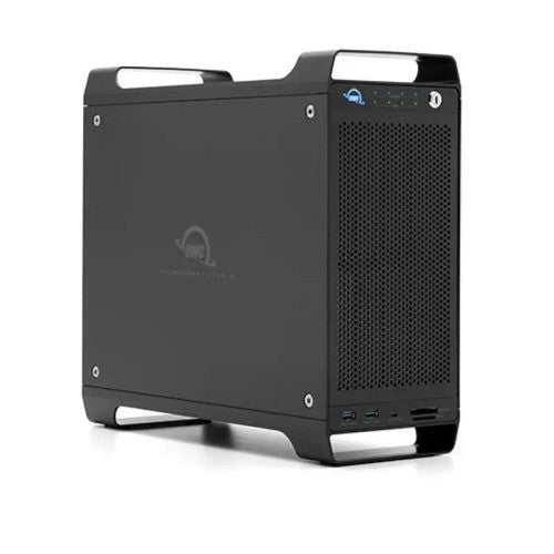 OWC ThunderBay Flex 8 Eight-Bay Thunderbolt Storage, Docking & PCIe Expansion Enclosure OWC ThunderBay Flex 8 Eight-Bay Thunderbolt Storage, Docking & PCIe Expansion Enclosure